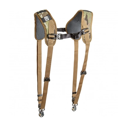 BLACKRAPID Double Camera Harness - Multi-Terrain Camo