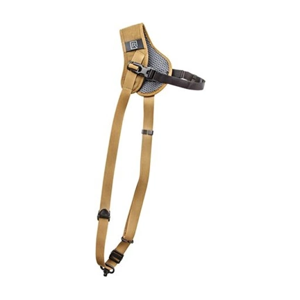 BLACKRAPID Sport X FA Coyote Rifle Sling with Swivel QD Locking Carabiner (Single Point)