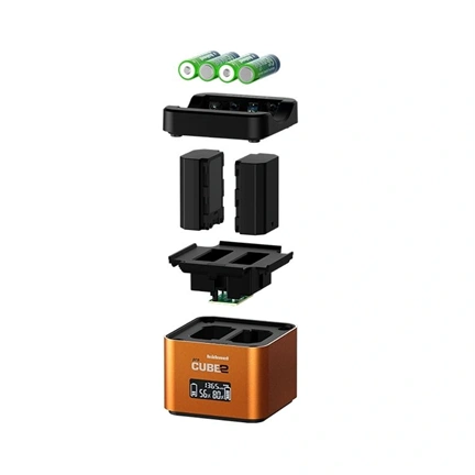 BONTOTT HAHNEL PROCUBE 2 Dupla Töltő (Sony)