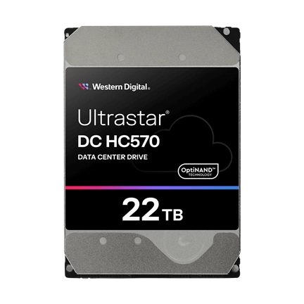 BONTOTT WESTERN DIGITAL Ultrastar DC HC570 7200rpm SATA-600 512MB 0F48155 22TB BONTOTT WESTERN DIGITAL Ultrastar DC HC570 7200rpm SATA-600 512MB 0F48155 22TB