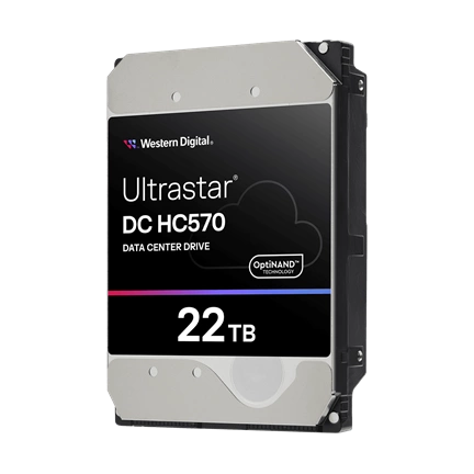 BONTOTT WESTERN DIGITAL Ultrastar DC HC570 7200rpm SATA-600 512MB 0F48155 22TB BONTOTT WESTERN DIGITAL Ultrastar DC HC570 7200rpm SATA-600 512MB 0F48155 22TB