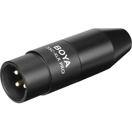 BOYA 35C-XLR PRO 3,5mm Mini Jack -> XLR PRO átalakító