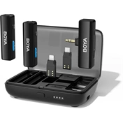 BOYA BOYALINK V2 2.4GHz Univerzális vezetéknélküli szett (1+2)