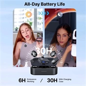 BOYA BOYALINK V3-02 2.4GHz Univerzális vezetéknélküli szett (1+2)  USB-C + 3.5mm TRS