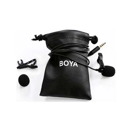 BOYA BY-LM10 Lavalier mikrofon okostelefonhoz, tablethez