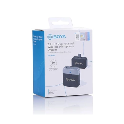 Boya BY-M1V3 USB-C adó+vevő