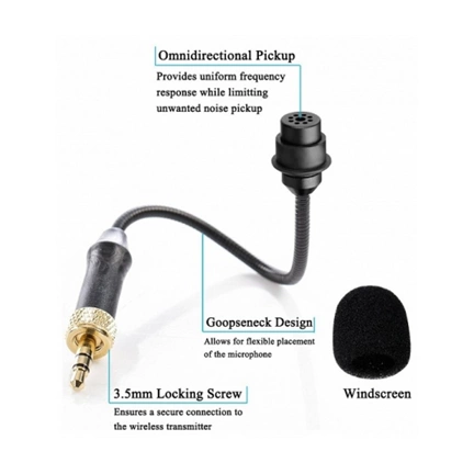 BOYA BY-UM2 Flexibilis plug mikrofon