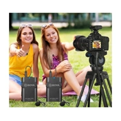 BOYA BY-WM4 Pro-K2  2.4GHz Univerzális vezetéknélküli dupla szett (1+2)