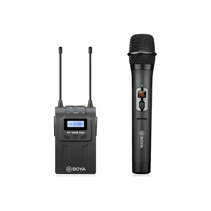 BOYA BY-WM8 Pro-K3 UHF vezetéknélküli kézi mikrofon / kamera szett