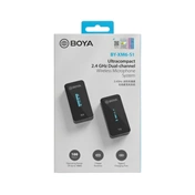 BOYA BY-XM6-S1 2.4GHz Univerzális vezetéknélküli szett (1+1)