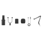 BOYA CASTMIC P60B - XLR és USB csatlakozású broadcast mikrofon boom karral