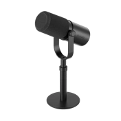 BOYA CASTMIC P60D - XLR és USB csatlakozású broadcast mikrofon asztali állvánnyal