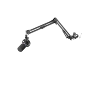 BOYA CASTMIC S60B - XLR és USB csatlakozású RGB broadcast mikrofon boom karral