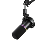 BOYA CASTMIC S60 - XLR és USB csatlakozású RGB broadcast mikrofon
