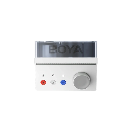 BOYA Caster X1 streaming és podcast központ Fehér