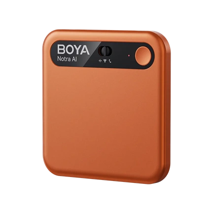 BOYA NOTRA AI Asszisztens Narancssárga