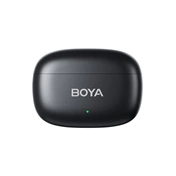 BOYA Mini - Ultrakompakt 2,4 GHz-es vezeték nélküli mikrofon Lightning csatlakozóval 2 adó + 1 vevő Fekete BOYA Mini - Ultrakompakt 2,4 GHz-es vezeték nélküli mikrofon Lightning csatlakozóval 2 adó + 1 vevő Fekete