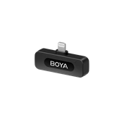 BOYA V Series vezeték nélküli mikrofon Lightning csatlakozós eszközökhöz, 2 adó + 1 vevő BOYA V Series vezeték nélküli mikrofon Lightning csatlakozós eszközökhöz, 2 adó + 1 vevő