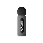 BOYA V Series vezeték nélküli mikrofon Lightning csatlakozós eszközökhöz, 2 adó + 1 vevő BOYA V Series vezeték nélküli mikrofon Lightning csatlakozós eszközökhöz, 2 adó + 1 vevő