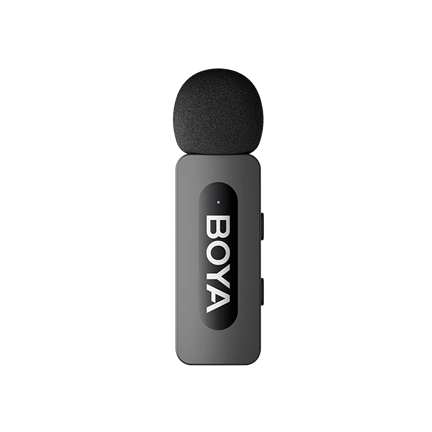 BOYA V Series vezeték nélküli mikrofon USB-C csatlakozós eszközökhöz, 2 adó + 1 vevő BOYA V Series vezeték nélküli mikrofon USB-C csatlakozós eszközökhöz, 2 adó + 1 vevő