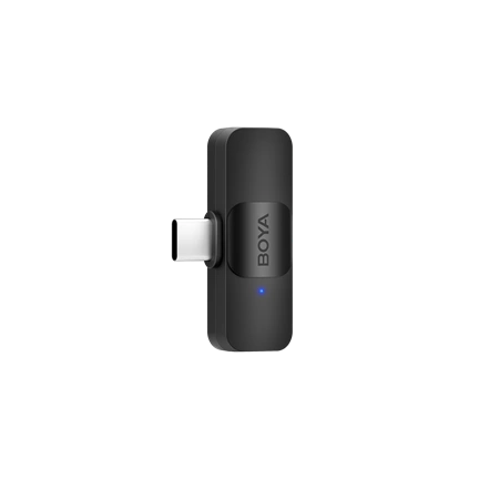 BOYA V Series vezeték nélküli mikrofon USB-C csatlakozós eszközökhöz, 2 adó + 1 vevő BOYA V Series vezeték nélküli mikrofon USB-C csatlakozós eszközökhöz, 2 adó + 1 vevő