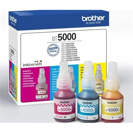 Brother BT5000CL színes tintatartály gyűjtőcsomag