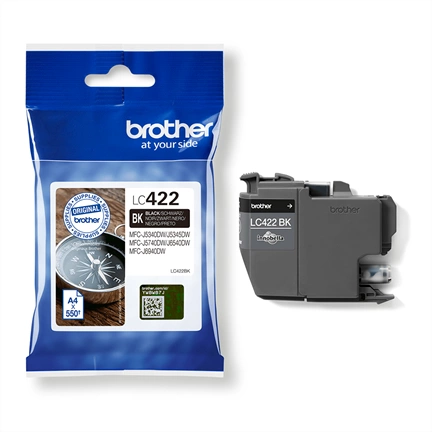 BROTHER LC-422 550old fekete