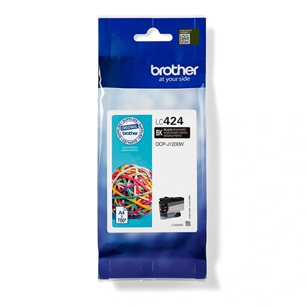 BROTHER LC-424 750old fekete