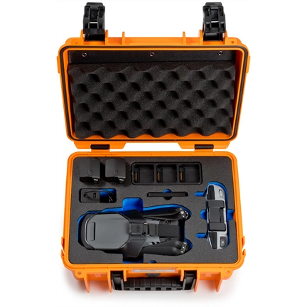B&W Case type 3000 for DJI Mavic 3 orange