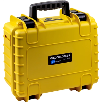B&W Case type 3000 for DJI Mavic 3 yellow