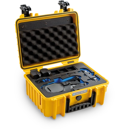B&W Case type 3000 for DJI Mavic 3 yellow