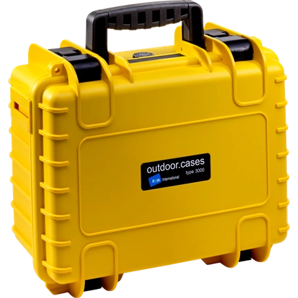 B&W Case type 3000 for DJI Mavic Air 2 / Air 2S yellow