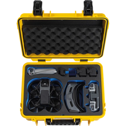 B&W Case type 4000 for DJI Avata yellow