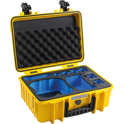 B&W Case type 4000 for DJI Avata yellow