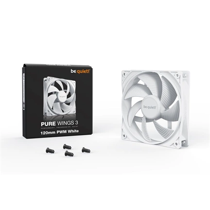 Be Quiet! PURE WINGS 3 120mm (BL110) - fehér