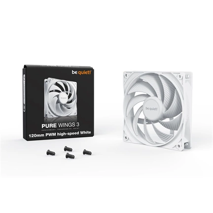 Be Quiet! PURE WINGS 3 120mm PWM High-speed (BL111) - fehér