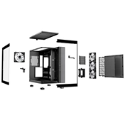 Be Quiet! Számítógépház - LIGHT BASE 600 LX Black (ATX, edzett üveg oldallap, fekete) Be Quiet! Számítógépház - LIGHT BASE 600 LX Black (ATX, edzett üveg oldallap, fekete)