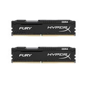 Bontott DDR4 32GB 2666MHz Kingston HyperX Fury (rev.3) Black CL16 KIT2