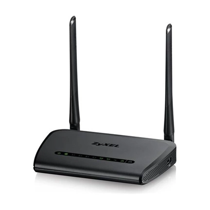 Bontott NET Zyxel NBG6515 Wi-Fi Router Dual-Band fekete