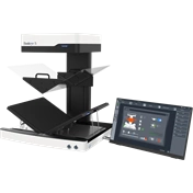 Bookeye 5 V2 Automatic, A2+, 600dpi, V-Book Cradle autom. V-Glass Plate, 21" Touch, FC-Warranty Bookeye 5 V2 Automatic, A2+, 600dpi, V-Book Cradle autom. V-Glass Plate, 21" Touch, FC-Warranty
