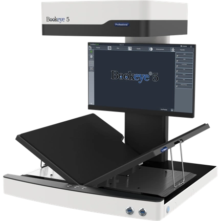 Bookeye 5 V2 Kiosk, A2+, 400dpi, V-Book Cradle, 21" Touch, Full Coverage Warranty Bookeye 5 V2 Kiosk, A2+, 400dpi, V-Book Cradle, 21" Touch, Full Coverage Warranty