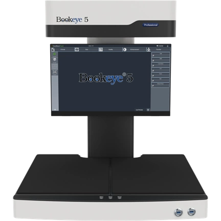 Bookeye 5 V2 Professional, A2+, 600dpi, V-Book Cradle, 21" Touch, Full Coverage Warranty Bookeye 5 V2 Professional, A2+, 600dpi, V-Book Cradle, 21" Touch, Full Coverage Warranty