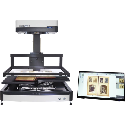 Bookeye 5 V2 Professional Archive, A2+, 600dpi,, V-Book Cradle, 21" Touch, Full Coverage Warranty Bookeye 5 V2 Professional Archive, A2+, 600dpi,, V-Book Cradle, 21" Touch, Full Coverage Warranty