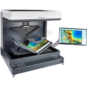 Bookeye 5 V2 Semiautomatic, Color, A2+,600dpi,, V-book cradle, autom. V-glass plate Bookeye 5 V2 Semiautomatic, Color, A2+,600dpi,, V-book cradle, autom. V-glass plate