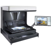 Bookeye 5 V2 Semiautomatic, Color, A2+,600dpi,, V-book cradle, autom. V-glass plate Bookeye 5 V2 Semiautomatic, Color, A2+,600dpi,, V-book cradle, autom. V-glass plate