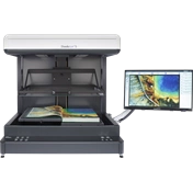 Bookeye 5 V2 Semiautomatic, Color, A2+,600dpi,, V-book cradle, autom. V-glass plate Bookeye 5 V2 Semiautomatic, Color, A2+,600dpi,, V-book cradle, autom. V-glass plate