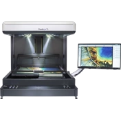 Bookeye 5 V2 Semiautomatic, Color, A2+,600dpi,, V-book cradle, autom. V-glass plate Bookeye 5 V2 Semiautomatic, Color, A2+,600dpi,, V-book cradle, autom. V-glass plate