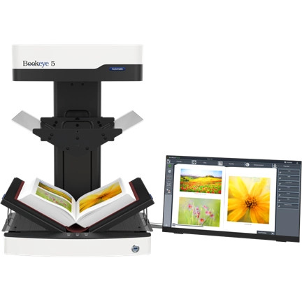 Bookeye 5 V3 Automatic, A3+, 600dpi, V-Book Cradle, autom. V-Glass Plate, 21" Touch, FC-Warranty Bookeye 5 V3 Automatic, A3+, 600dpi, V-Book Cradle, autom. V-Glass Plate, 21" Touch, FC-Warranty