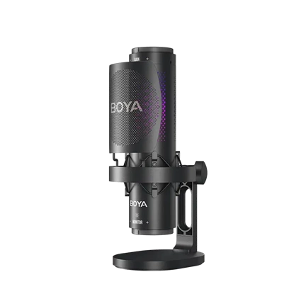 Boya BOYA K9 USB podcast, streamer, Gamer RGB mikrofon