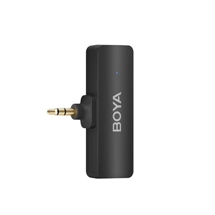 Boya BY-V4 - 2,4 GHz-es, négycsatornás vezeték nélküli mikrofon 3,5 mm-es JACK csatlakozóval